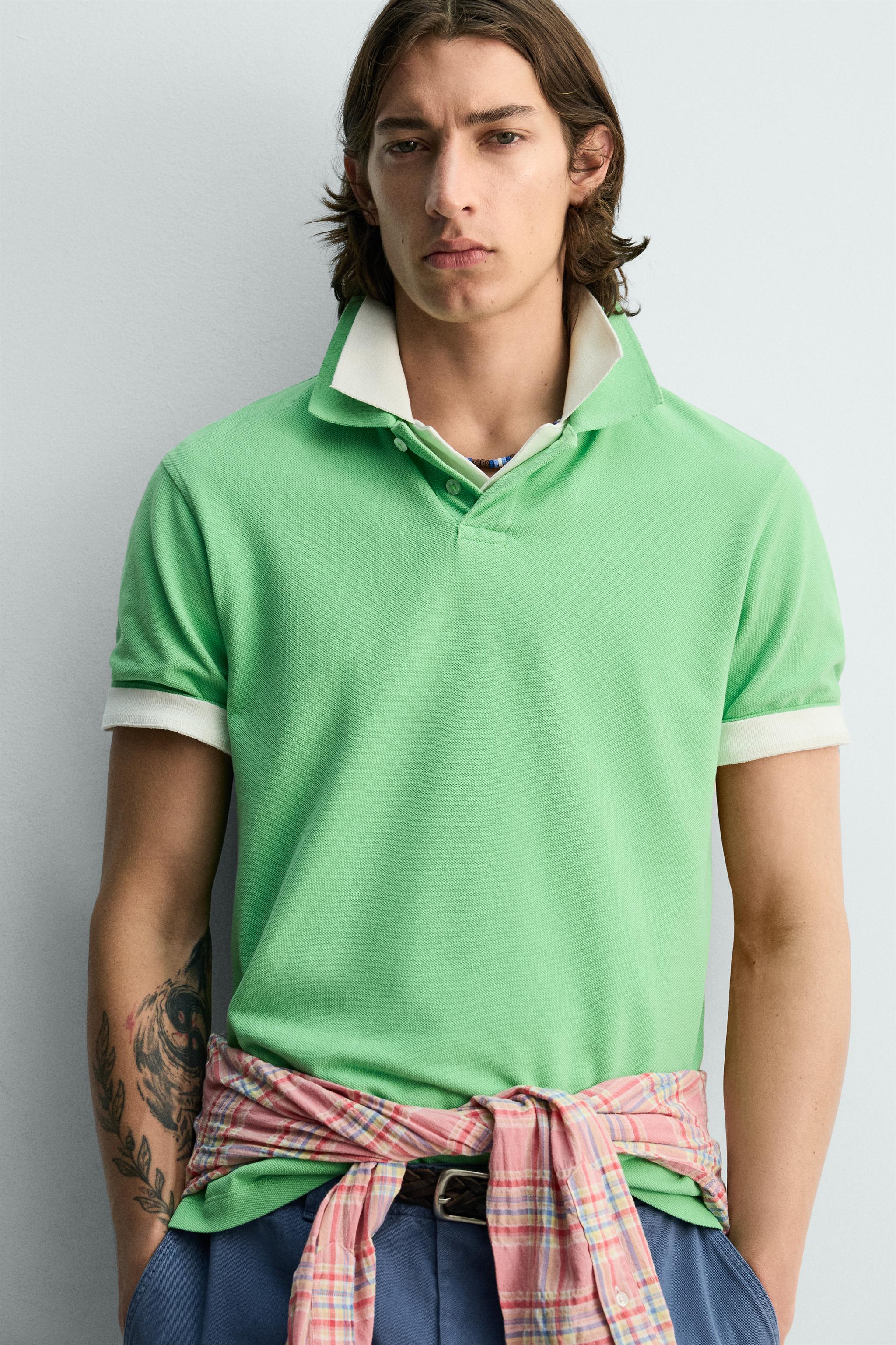 REGULAR FIT PIQUÉ POLO
